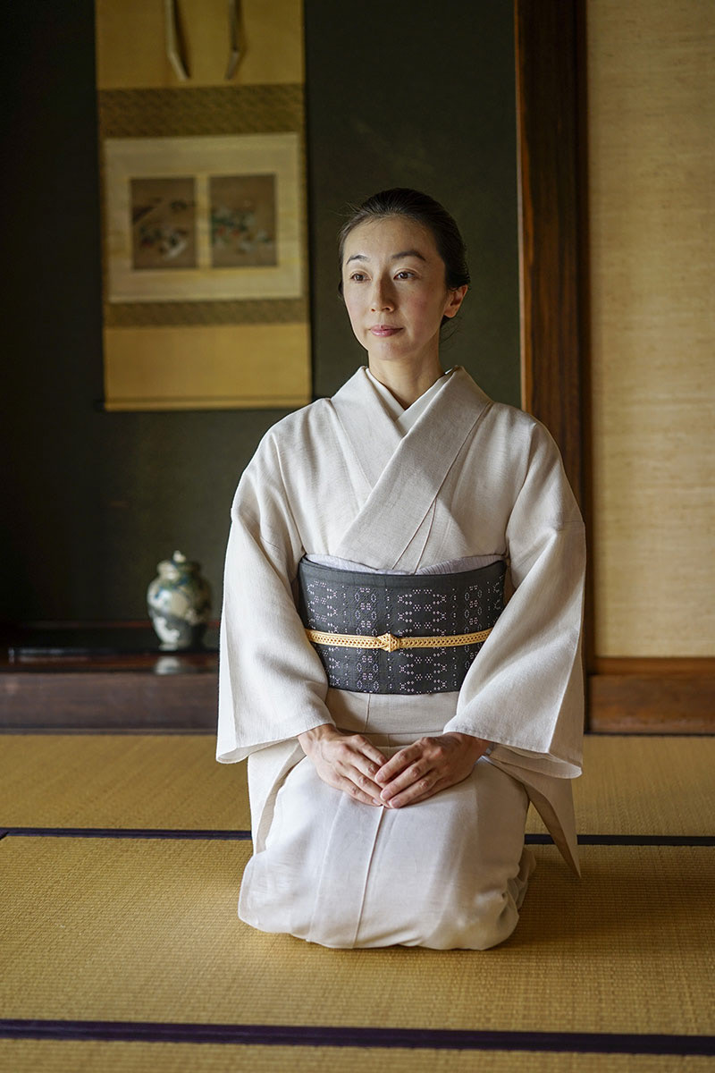 絹DE洗える単衣着物