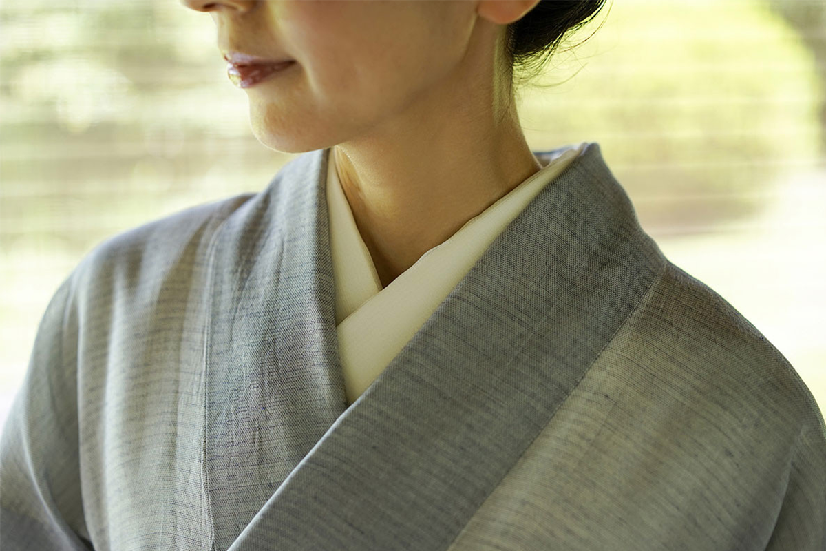 絹DE洗える単衣着物